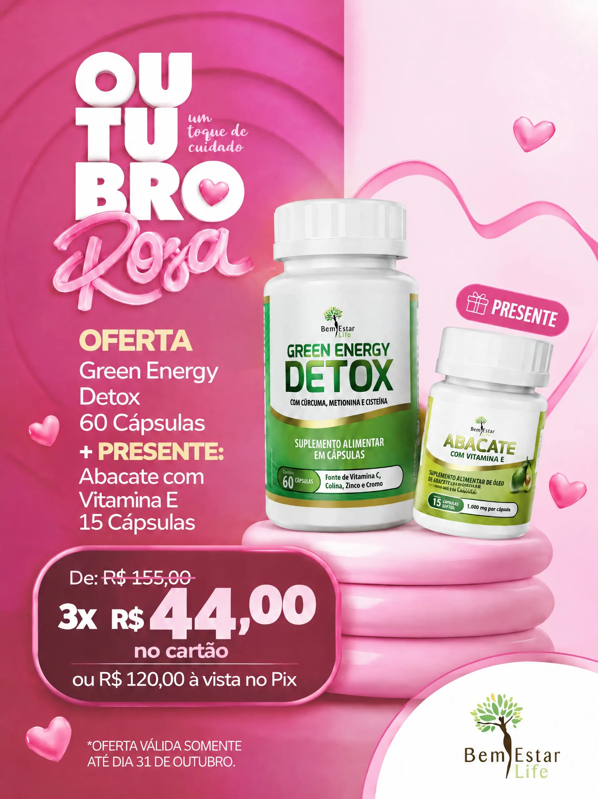 OFERTA GREEN ENERGY DETOX - 60 CAPS + BRINDE ABACATE DE 15 CAPS OFERTA GREEN ENERGY DETOX - 60 CAPS + BRINDE ABACATE DE 15 CAPS