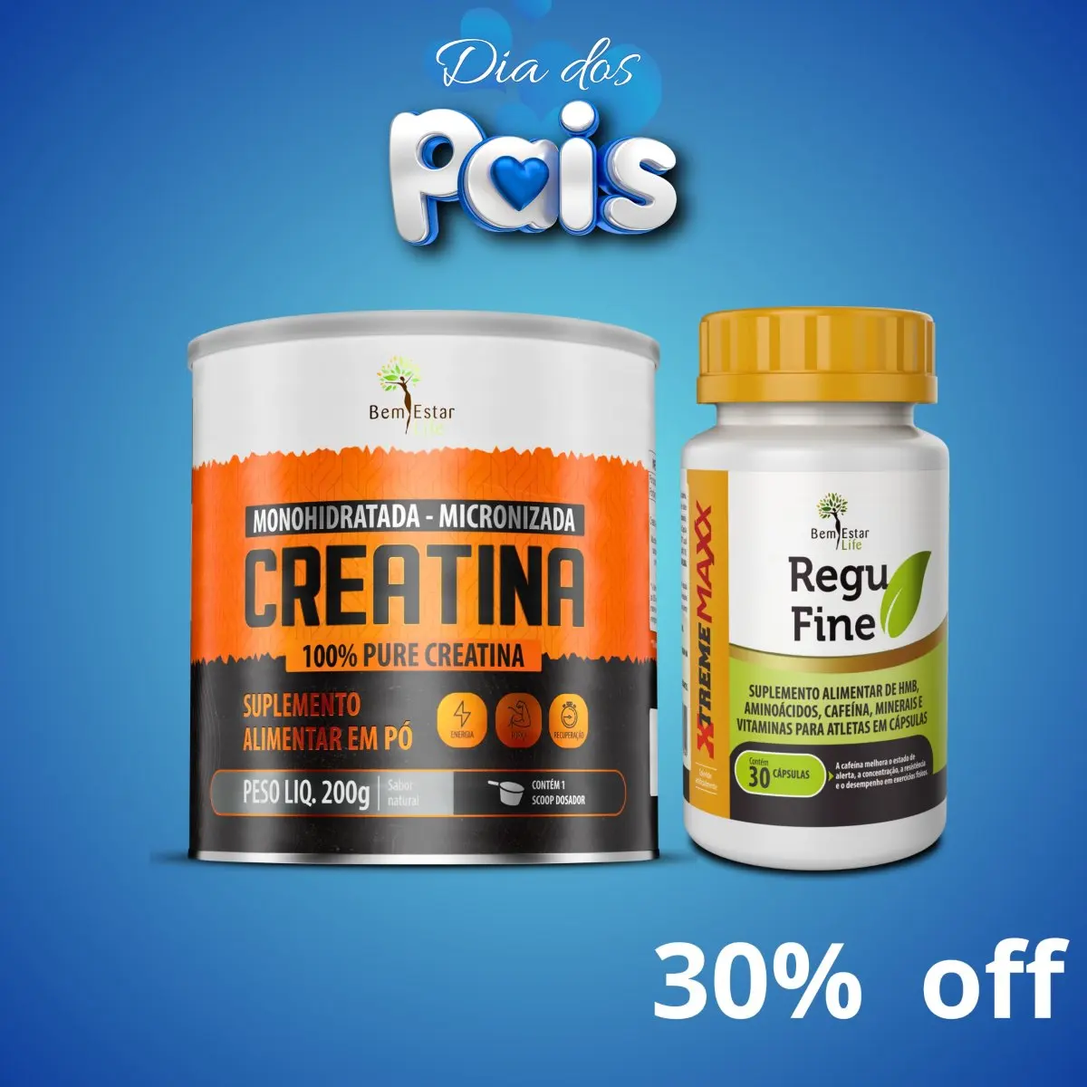 OFERTA - CREATINA 200GR + REGU FINE XTREME MAXX 30 CAPS OFERTA - CREATINA 200GR + REGU FINE XTREME MAXX 30 CAPS