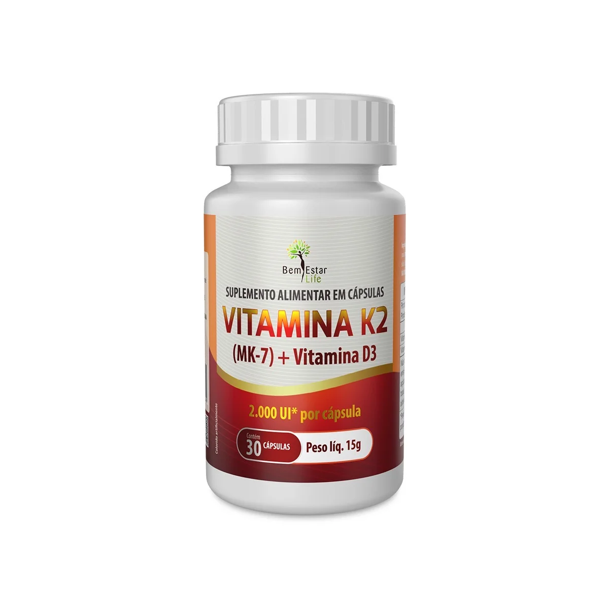 VITAMINA K2 - D3 - 30 CAPSULAS VITAMINA K2 - D3 - 30 CAPSULAS
