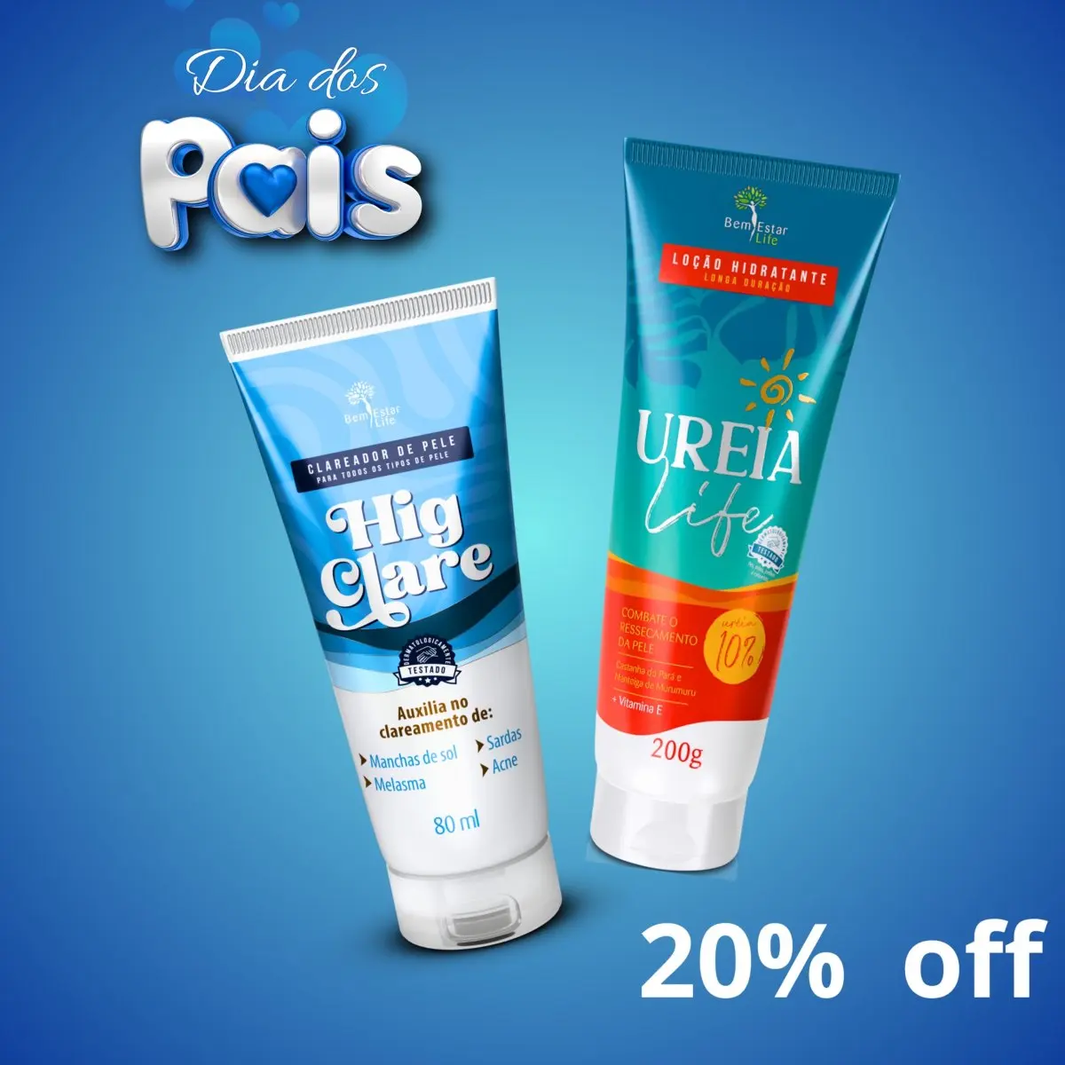 OFERTA - HIG CLARE + UREIA LIFE 200 GR OFERTA - HIG CLARE + UREIA LIFE 200 GR