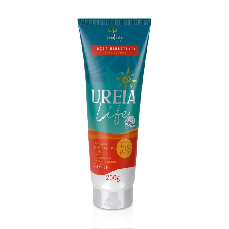 NEW UREIA LIFE (10% DE UREIA, MANTEIGA DE MURUMURU E CASTANHA DO PARÁ)