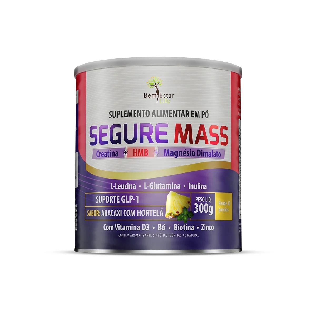 SEGURE MASS 300gr SABOR ABACAXI COM HORTELA - GANHA COPO COMEMORATIVO 500 ml SEGURE MASS 300gr SABOR ABACAXI COM HORTELA - GANHA COPO COMEMORATIVO 500 ml
