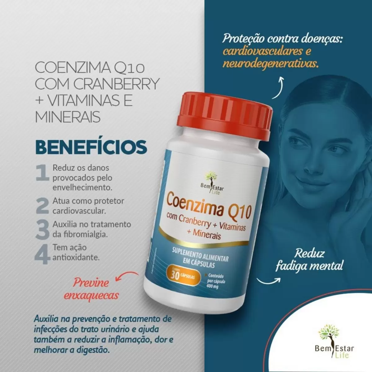 OFERTA COENZIMA Q10 + PORTA CAPSULA DE BRINDE